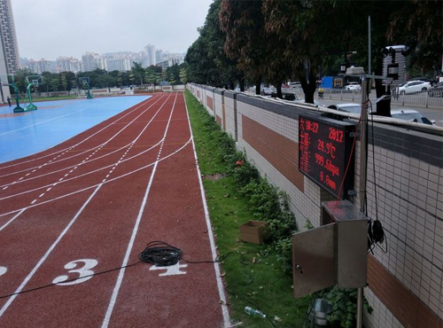 某中學(xué)校園氣象站案例